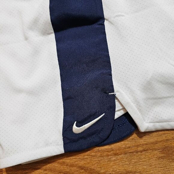 Nike Dri-Fit Track Club 3-Inch Running Shorts Retro White Navy Lined FZ7397-121 - Picture 8 of 16